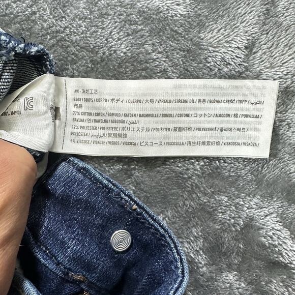 Hollister Jeans Women’s 2L/26w Blue Hi-Rise Super Skinny Distressed Soft Stretch - Picture 5 of 13